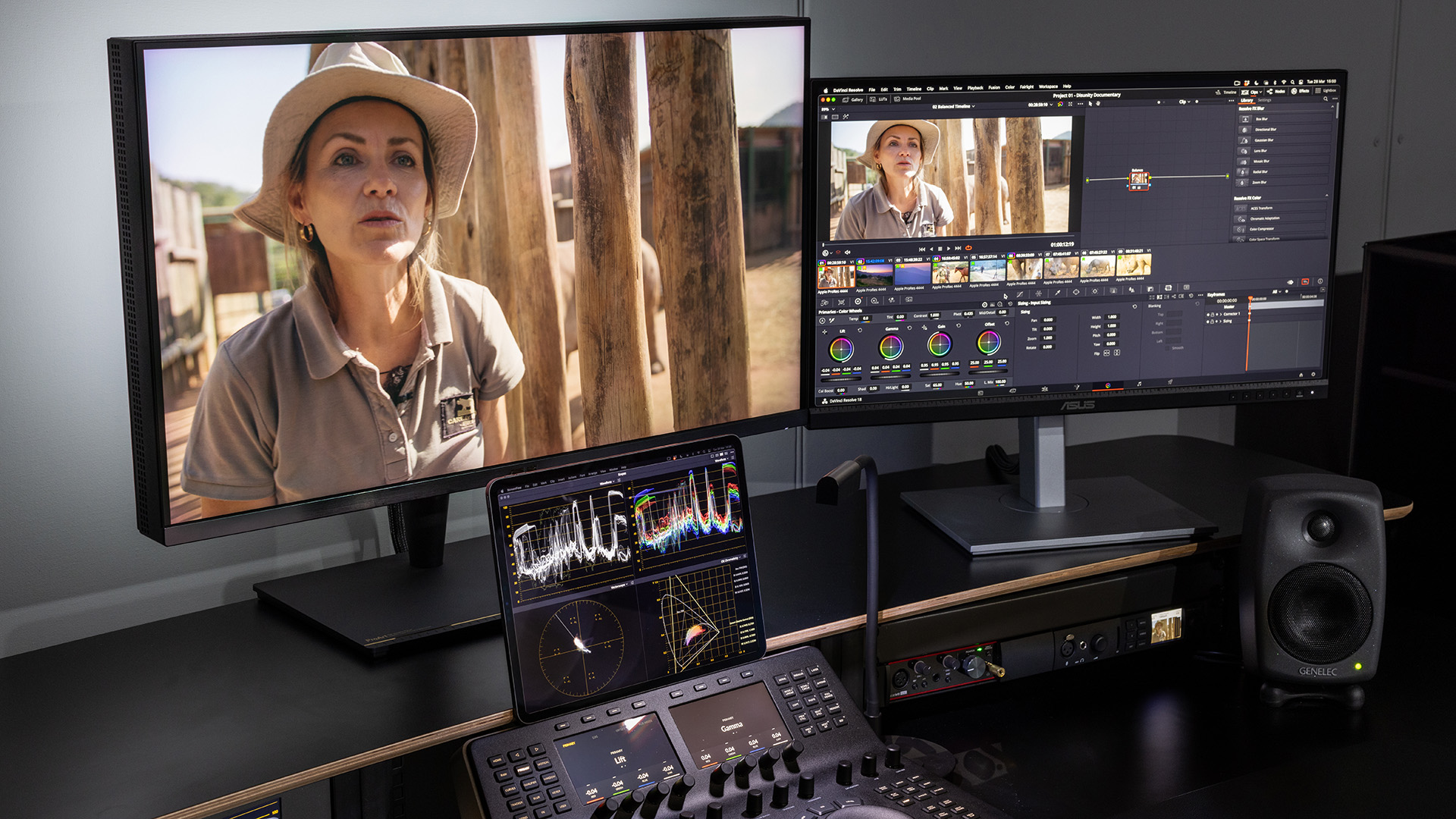 Setup de edición con DaVinci Resolve Studio — Rafecas Prod Valencia
